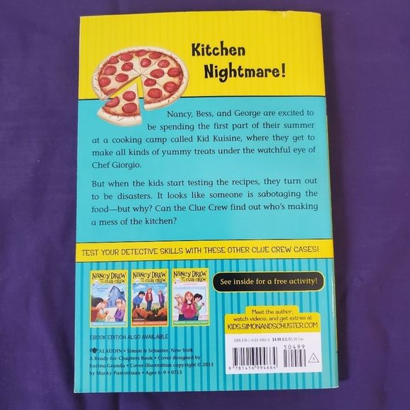 2 Book Bundle Nancy Drew and the Clue Crew Book Set of 2 #34 and #35 Vintage - Picture 4 of 12